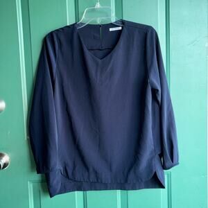 Glacier large Classic Navy Women's Blouse